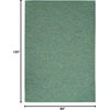 image:imageNourison Home Washable Solutions IndoorOutdoor BlueGreen 5 x 7 Area Rug Easy Cleaning Non Shedding Bed Room Living Room Dining Room Backyard Deck Patio 5x7BlueGreen