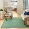 image:imageNourison Home Washable Solutions IndoorOutdoor BlueGreen 5 x 7 Area Rug Easy Cleaning Non Shedding Bed Room Living Room Dining Room Backyard Deck Patio 5x7BlueGreen