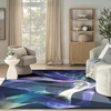 image:imageNourison Home Washables Blue Multicolor 3 x 5 Area Rug  Easy Clean Non Shedding Bed Room Living Room Dining Room Kitchen 3 x 5Blue Multicolor