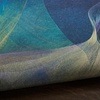 image:imageNourison Home Washables Blue Multicolor 3 x 5 Area Rug  Easy Clean Non Shedding Bed Room Living Room Dining Room Kitchen 3 x 5Blue Multicolor