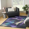image:imageNourison Home Washables Blue Multicolor 3 x 5 Area Rug  Easy Clean Non Shedding Bed Room Living Room Dining Room Kitchen 3 x 5Blue Multicolor