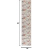 image:imageNourison Home Washables Floral Cream Multicolor 6 x 9 Area Rug Easy Cleaning Non Shedding Bed Room Living Room Dining Room Kitchen 6x9Cream Multicolor