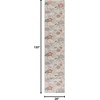 image:imageNourison Home Washables Floral Cream Multicolor 6 x 9 Area Rug Easy Cleaning Non Shedding Bed Room Living Room Dining Room Kitchen 6x9Cream Multicolor