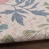 image:imageNourison Home Washables Floral Cream Multicolor 6 x 9 Area Rug Easy Cleaning Non Shedding Bed Room Living Room Dining Room Kitchen 6x9Cream Multicolor