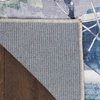 image:imageNourison Home Washables Floral Grey Blue 52 x 7 Area Rug Easy Clean Non Shedding Bed Room Living Room Dining Room Kitchen 5x7Grey Blue