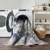 image:imageNourison Home Washables Floral Grey Blue 52 x 7 Area Rug Easy Clean Non Shedding Bed Room Living Room Dining Room Kitchen 5x7Grey Blue