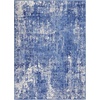 image:imageNourison Home Whimsicle Blue Ivory 6 x 9 Area Rug Artistic Contemporary EasyCleaning NonShedding Bed Room Living Room Dining Room KitchenBlueIvory
