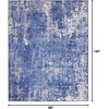 image:imageNourison Home Whimsicle Blue Ivory 6 x 9 Area Rug Artistic Contemporary EasyCleaning NonShedding Bed Room Living Room Dining Room KitchenBlueIvory