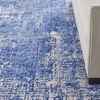 image:imageNourison Home Whimsicle Blue Ivory 6 x 9 Area Rug Artistic Contemporary EasyCleaning NonShedding Bed Room Living Room Dining Room KitchenBlueIvory