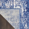 image:imageNourison Home Whimsicle Blue Ivory 6 x 9 Area Rug Artistic Contemporary EasyCleaning NonShedding Bed Room Living Room Dining Room KitchenBlueIvory