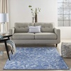 image:imageNourison Home Whimsicle Grey 5 x 7 Area Rug  Easy Clean Non Shedding Bed Room Living Room Dining Room Kitchen 5 x 7Blue