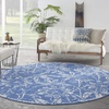 image:imageNourison Home Whimsicle Grey 5 x 7 Area Rug  Easy Clean Non Shedding Bed Room Living Room Dining Room Kitchen 5 x 7Blue