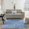 image:imageNourison Home Whimsicle Grey 5 x 7 Area Rug  Easy Clean Non Shedding Bed Room Living Room Dining Room Kitchen 5 x 7Blue