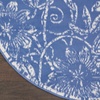image:imageNourison Home Whimsicle Grey 5 x 7 Area Rug  Easy Clean Non Shedding Bed Room Living Room Dining Room Kitchen 5 x 7Blue
