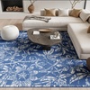 image:imageNourison Home Whimsicle Grey 5 x 7 Area Rug  Easy Clean Non Shedding Bed Room Living Room Dining Room Kitchen 5 x 7Blue