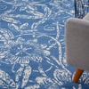 image:imageNourison Home Whimsicle Grey 5 x 7 Area Rug  Easy Clean Non Shedding Bed Room Living Room Dining Room Kitchen 5 x 7Blue