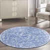 image:imageNourison Home Whimsicle Grey 5 x 7 Area Rug  Easy Clean Non Shedding Bed Room Living Room Dining Room Kitchen 5 x 7Blue