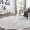 image:imageNourison Home Whimsicle Grey 5 x 7 Area Rug  Easy Clean Non Shedding Bed Room Living Room Dining Room Kitchen 5 x 7Grey