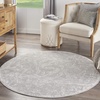 image:imageNourison Home Whimsicle Grey 5 x 7 Area Rug  Easy Clean Non Shedding Bed Room Living Room Dining Room Kitchen 5 x 7Grey