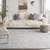 image:imageNourison Home Whimsicle Grey 5 x 7 Area Rug  Easy Clean Non Shedding Bed Room Living Room Dining Room Kitchen 5 x 7Grey