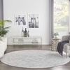 image:imageNourison Home Whimsicle Grey 5 x 7 Area Rug  Easy Clean Non Shedding Bed Room Living Room Dining Room Kitchen 5 x 7Grey