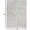 image:imageNourison Home Whimsicle Grey 5 x 7 Area Rug  Easy Clean Non Shedding Bed Room Living Room Dining Room Kitchen 5 x 7Grey
