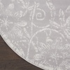 image:imageNourison Home Whimsicle Grey 5 x 7 Area Rug  Easy Clean Non Shedding Bed Room Living Room Dining Room Kitchen 5 x 7Grey