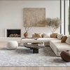 image:imageNourison Home Whimsicle Grey 5 x 7 Area Rug  Easy Clean Non Shedding Bed Room Living Room Dining Room Kitchen 5 x 7Grey