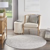 image:imageNourison Home Whimsicle Grey 5 x 7 Area Rug  Easy Clean Non Shedding Bed Room Living Room Dining Room Kitchen 5 x 7Grey