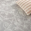 image:imageNourison Home Whimsicle Grey 5 x 7 Area Rug  Easy Clean Non Shedding Bed Room Living Room Dining Room Kitchen 5 x 7Grey