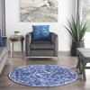 image:imageNourison Home Whimsicle Grey 5 x 7 Area Rug  Easy Clean Non Shedding Bed Room Living Room Dining Room Kitchen 5 x 7Navy