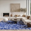 image:imageNourison Home Whimsicle Grey 5 x 7 Area Rug  Easy Clean Non Shedding Bed Room Living Room Dining Room Kitchen 5 x 7Navy