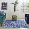 image:imageNourison Home Whimsicle Grey 5 x 7 Area Rug  Easy Clean Non Shedding Bed Room Living Room Dining Room Kitchen 5 x 7Navy