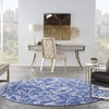image:imageNourison Home Whimsicle Grey 5 x 7 Area Rug  Easy Clean Non Shedding Bed Room Living Room Dining Room Kitchen 5 x 7Navy