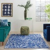 image:imageNourison Home Whimsicle Grey 5 x 7 Area Rug  Easy Clean Non Shedding Bed Room Living Room Dining Room Kitchen 5 x 7Navy