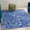 image:imageNourison Home Whimsicle Grey 5 x 7 Area Rug  Easy Clean Non Shedding Bed Room Living Room Dining Room Kitchen 5 x 7Navy