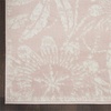 image:imageNourison Home Whimsicle Grey 5 x 7 Area Rug  Easy Clean Non Shedding Bed Room Living Room Dining Room Kitchen 5 x 7Pink