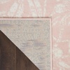 image:imageNourison Home Whimsicle Grey 5 x 7 Area Rug  Easy Clean Non Shedding Bed Room Living Room Dining Room Kitchen 5 x 7Pink