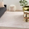 image:imageNourison Home Whimsicle Grey 5 x 7 Area Rug  Easy Clean Non Shedding Bed Room Living Room Dining Room Kitchen 5 x 7Pink