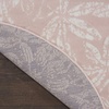 image:imageNourison Home Whimsicle Grey 5 x 7 Area Rug  Easy Clean Non Shedding Bed Room Living Room Dining Room Kitchen 5 x 7Pink