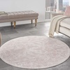 image:imageNourison Home Whimsicle Grey 5 x 7 Area Rug  Easy Clean Non Shedding Bed Room Living Room Dining Room Kitchen 5 x 7Pink