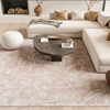 image:imageNourison Home Whimsicle Grey 5 x 7 Area Rug  Easy Clean Non Shedding Bed Room Living Room Dining Room Kitchen 5 x 7Pink