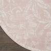 image:imageNourison Home Whimsicle Grey 5 x 7 Area Rug  Easy Clean Non Shedding Bed Room Living Room Dining Room Kitchen 5 x 7Pink