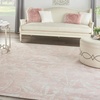 image:imageNourison Home Whimsicle Grey 5 x 7 Area Rug  Easy Clean Non Shedding Bed Room Living Room Dining Room Kitchen 5 x 7Pink