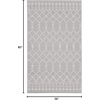 image:imageNourison Home Whimsicle Ivory 3 x 5 Area Rug  Easy Clean Non Shedding Bed Room Living Room Dining Room Kitchen 3 x 5Grey
