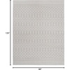 image:imageNourison Home Whimsicle Ivory 3 x 5 Area Rug  Easy Clean Non Shedding Bed Room Living Room Dining Room Kitchen 3 x 5Grey