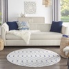 image:imageNourison Home Whimsicle Ivory 3 x 5 Area Rug  Easy Clean Non Shedding Bed Room Living Room Dining Room Kitchen 3 x 5Ivory