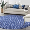 image:imageNourison Home Whimsicle Ivory 3 x 5 Area Rug  Easy Clean Non Shedding Bed Room Living Room Dining Room Kitchen 3 x 5Navy