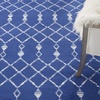 image:imageNourison Home Whimsicle Ivory 3 x 5 Area Rug  Easy Clean Non Shedding Bed Room Living Room Dining Room Kitchen 3 x 5Navy