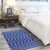 image:imageNourison Home Whimsicle Ivory 3 x 5 Area Rug  Easy Clean Non Shedding Bed Room Living Room Dining Room Kitchen 3 x 5Navy